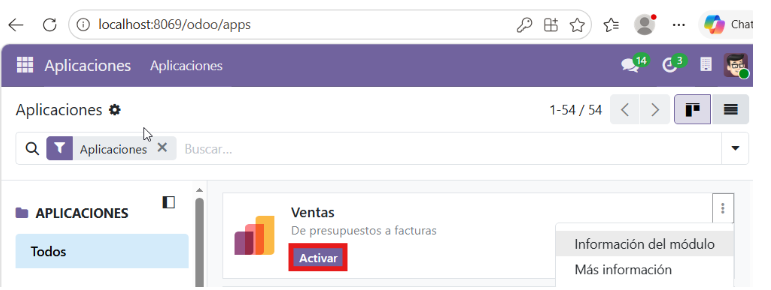 Activar Vendes